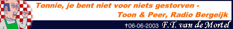 T. F. van de Mortel In Memoriam Banner