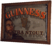 Guinness mirror