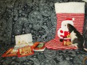 Dino: "Whoa, that is one huge stocking!" Picture